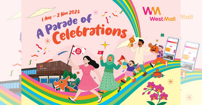 A Parade of Celebrations at West Mall - National Day, Mid-Autumn, Deepavali and Halloween Celebrations for Families!