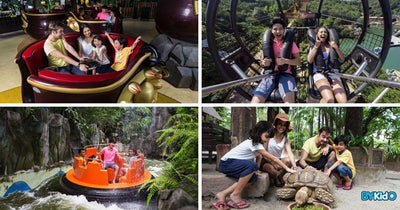 Sunway Lagoon Theme Park –Thrill Rides, Horror House & Wildlife Adventures!