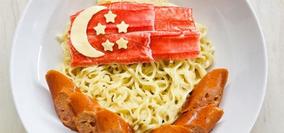 Carbonara-Style Instant Noodles