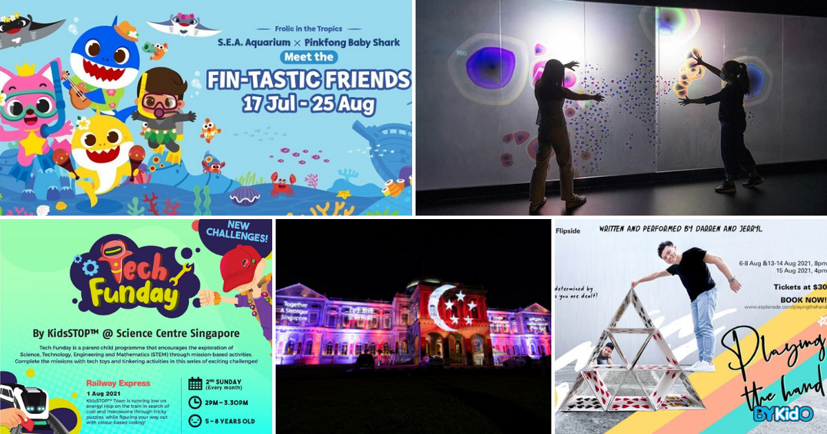 5 Things To Do With Kids This Weekend In Singapore (19 - 25 Jul 2021)