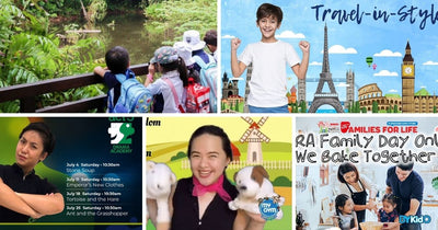 5 Things to do and Places to go with Kids this weekend in Singapore (20th - 26th Jul 2020)