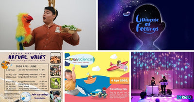 5 Things to do and Places to go with Kids this weekend in Singapore (30th Mar - 5th Apr 2020)