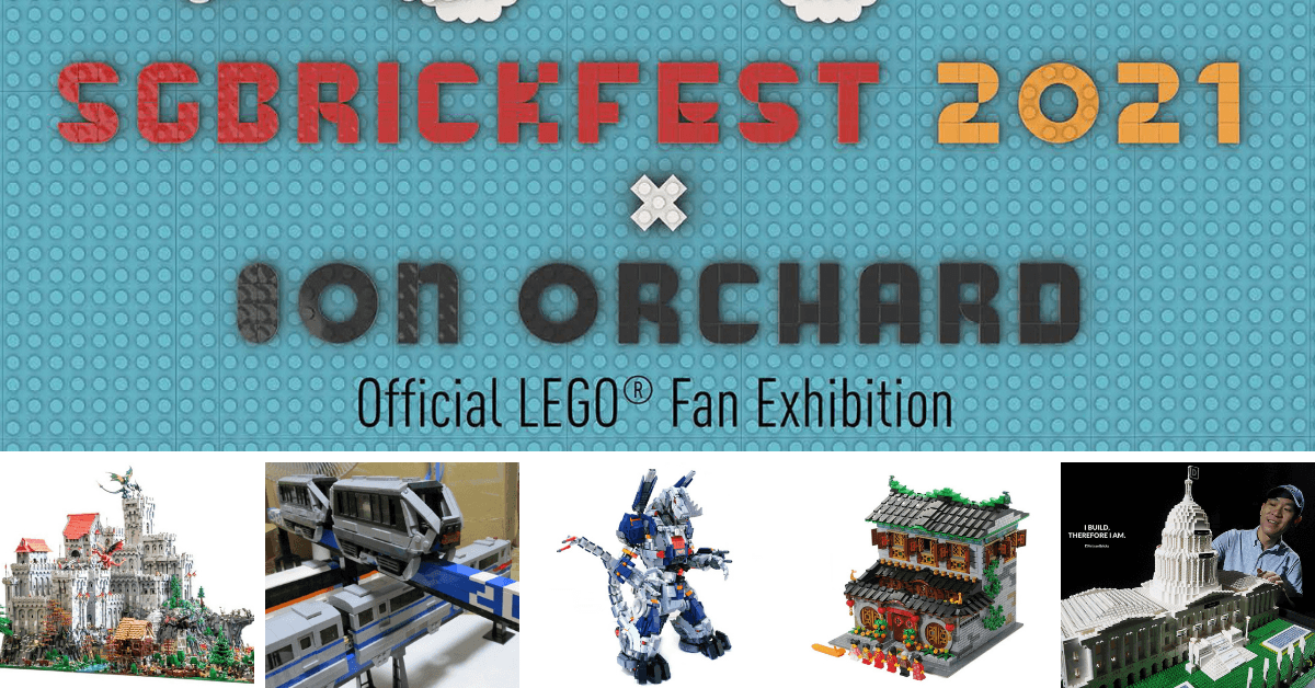 Singapore Brickfest 2021 | An Official LEGO Fan Exhibition Launching On 25 October At ION Orchard