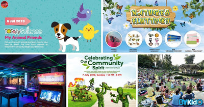 5 Things to do and Places to go with Kids this weekend in Singapore (1st - 7th Jul 2019)