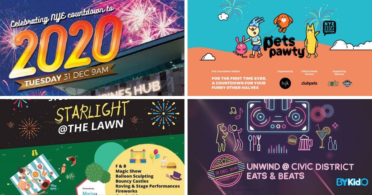 7 Kid-friendly New Year Countdown Events in Singapore