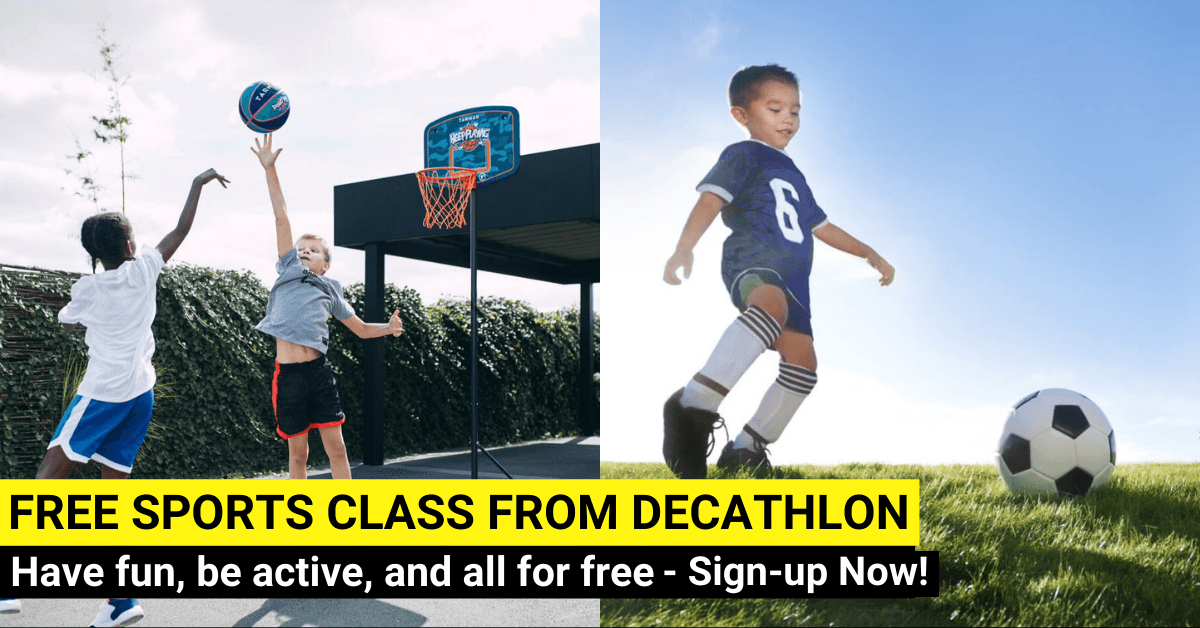 Decathlon Offers FREE Sports Classes For Kids AND Adults - Soccer, Basketball & More! - BYKidO