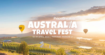 PriceBreaker Australia Travel Fest - Enjoy Exclusive Promotions and Free Kids Activities!