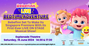 Bebefinn Set To Make Its Singapore Stage Debut With Its First-Ever Live Musical Show,  Bebefinn LIVE - Bedtime Adventure!