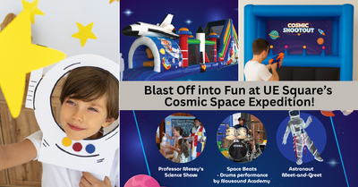 Blast Off into the Festive Galaxy at UE Square’s Cosmic Space Expedition!