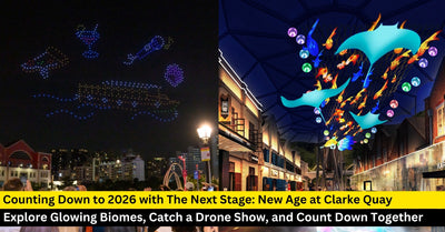 The Next Stage: New Age Turns CQ @ Clarke Quay into a Futuristic NYE Countdown Destination