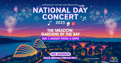 Celebrate SG60 with “Ties That Bloom” by Gardens by the Bay and Mediacorp