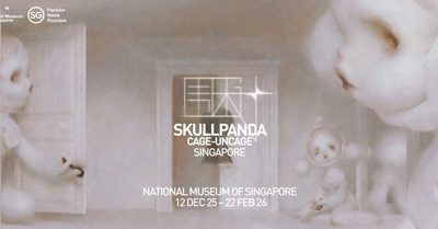 Explore Art Through the SKULLPANDA CAGE-UNCAGE Showcase at National Museum of Singapore
