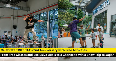 A Weekend of Free Surf, Snow & Skate Activities at TRIFECTA’s 2nd Anniversary!