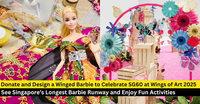 Celebrate SG60 by Joining Singapore’s Longest Barbie Runway at Wings of Art 2025