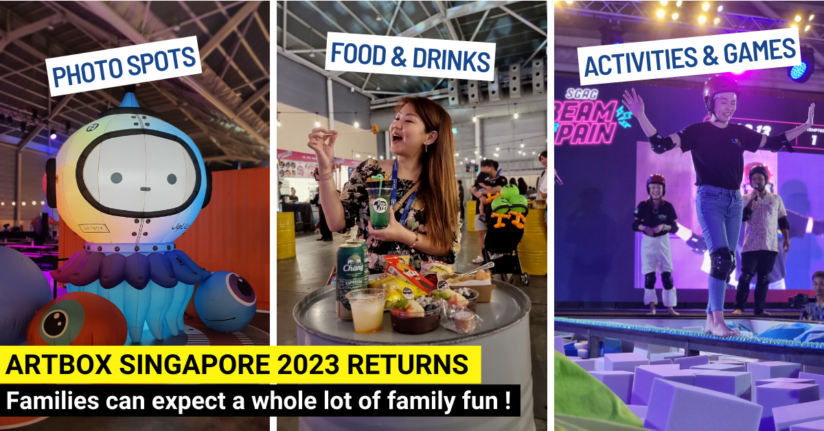 Artbox Singapore 2023 - Games, Food, Shopping and Family Fun at Singap –  BYKidO