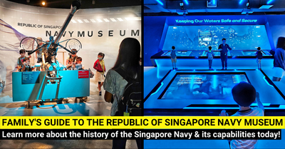 The Republic of Singapore Navy Museum Has Massive Gun Display and More For Families!