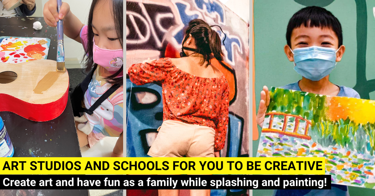 20 best art classes for kids in Singapore