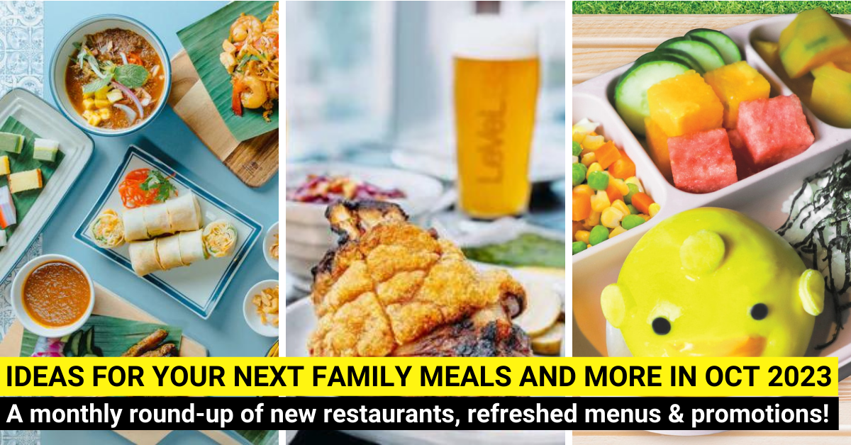 23 Restaurant Promotions and Dining Deals in Singapore This October 2023