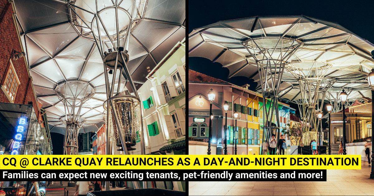 CQ @ Clarke Quay - The Riverside Lifestyle Venue Relaunches as a Day-and-Night Destination