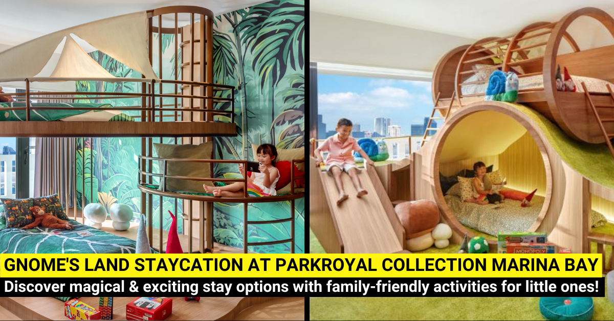 The Whimsical Gnome's Land Staycation at PARKROYAL COLLECTION Marina Bay