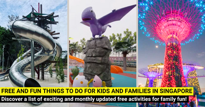 40+ of the Best Free Things to do With Kids and Families in Singapore