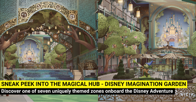 Disney Cruise Line Share More About the Disney Imagination Garden Onboard Disney Adventure