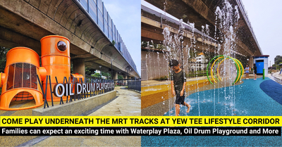 Play at Yew Tee Lifestyle Corridor with Waterplay Plaza, Oil Drum Playground and More