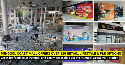 First Look - Shops at Punggol Coast Mall Opening Mar 2025