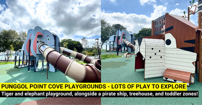 Punggol Point Cove Playgrounds - Imaginative Playtime for Families