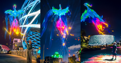 Sentosa Sensoryscape Marks First-year Anniversary with Senseri, a New AR Superbeing