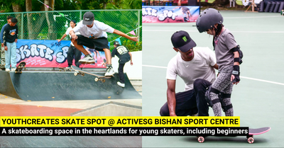 Exciting New Skate Park Opens at ActiveSG Bishan Sport Centre!