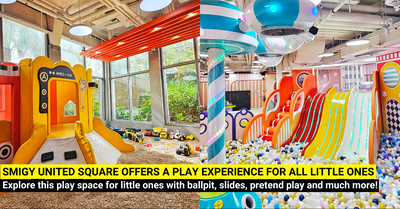 SMIGY Indoor Playground @ United Square: New Location and Refreshed at Level B1