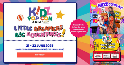 K!DZ POP CON ASIA 2025: The Ultimate Family Fun Festival is Coming to Singapore!