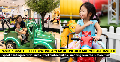 Get Ready for Family Fun at Pasir Ris Mall this June School Holidays - Carnival Rides, Hands-on Activities, and Amazing Rewards!