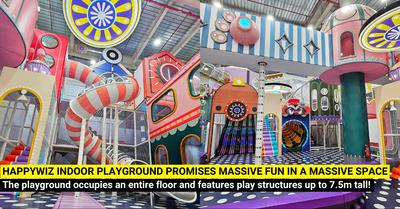 HappyWiz Indoor Playground - An exciting massive playground with ultra-tall structures and so much fun!