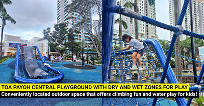 Toa Payoh Central Playground with Dry and Wet Play Zones!