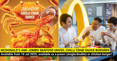 McDonald’s and JUMBO Seafood Unveil Chilli Crab Sauce Burgers for SG60