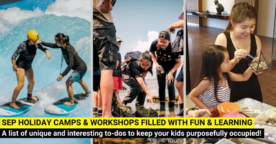 26 September Holiday Camps and Workshops For Kids In Singapore!