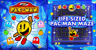 Life-Sized Fun: Navigate the Giant PAC-MAN Maze & Arcade Carnival in Sentosa!