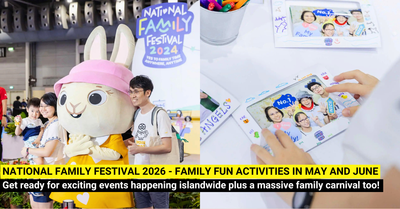 National Family Festival 2026: Free Activities and Carnivals for Family Bonding Island-wide from May to Jun!