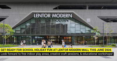 June Holiday Fun at Lentor Modern Mall: Free Indoor Playground, Hands-On Crafts, and Enrichment Workshops