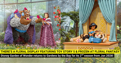 Disney Garden of Wonder - A floral adventure featuring Toy Story 5 and Frozen at Floral Fantasy.