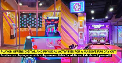 PlayOn at Downtown East: Singapore’s Massive New Indoor Digital Sports Park for Older Kids & Teens
