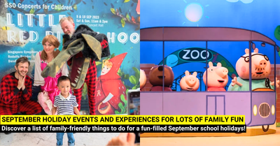 12 September School Holiday Events For Kids In Singapore 2026