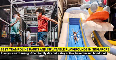 11 of the Best Trampoline Parks and Inflatable Playgrounds in Singapore