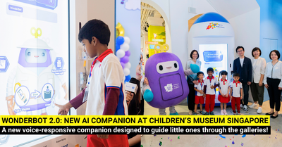 WonderBot 2.0: New AI Companion Turning Heritage into Play at Children’s Museum Singapore