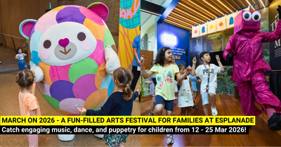 March On 2026: An Arts Festival for Young Audiences Happening at Esplanade