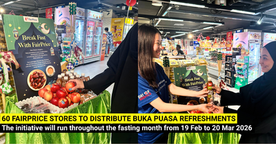 60 FairPrice Stores to Distribute Buka Puasa Refreshments during Ramadan