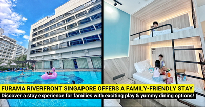 Furama RiverFront Singapore For Families - Premier Family Room with FuramaKids package.