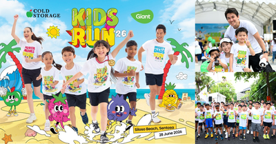 Cold Storage and Giant Kids Run 2026 - Get Ready for a Fun-Packed Family Race Day at Sentosa